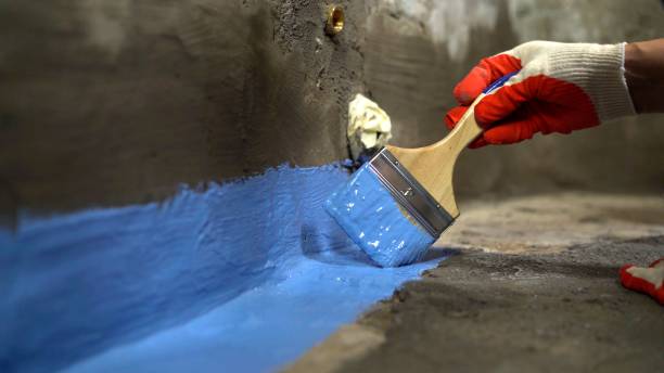 Commercial Emergency Waterproofing project at a Saint John, IN business property by SJ Waterproofing Pros